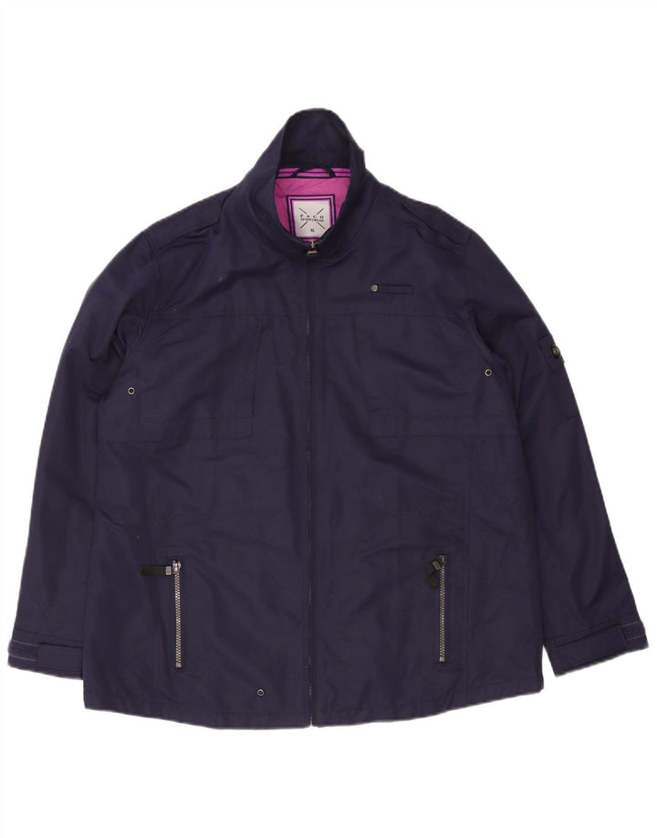 PACO Damen Militärjacke UK 18 XL Marineblau Polyester