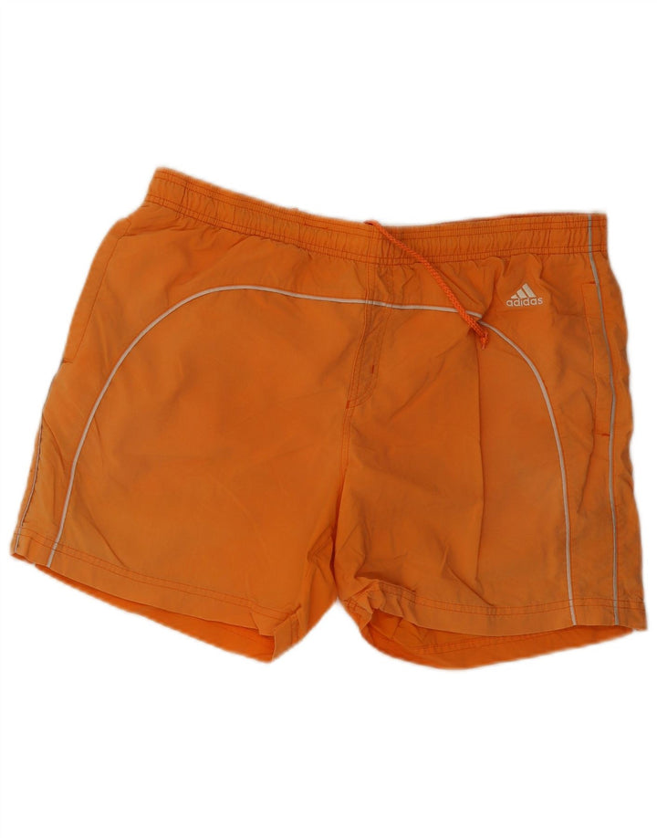Adidas Herren Badeshorts Large Orange Nylon