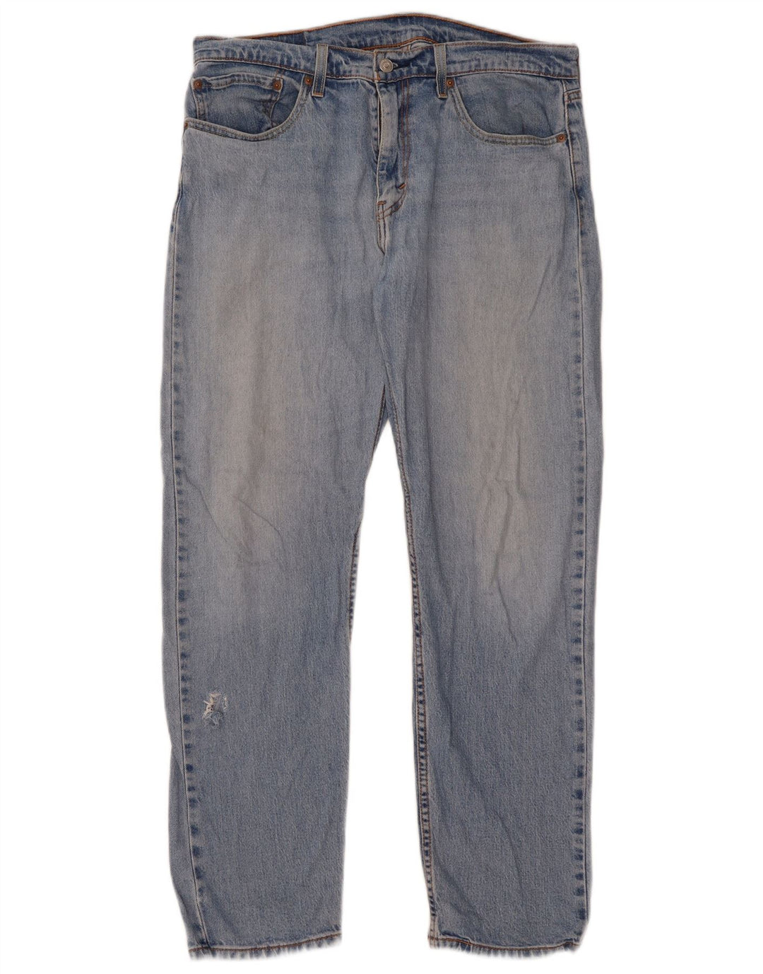 Levi's Herren 502 Straight Jeans W33 L32 Blaue Baumwolle