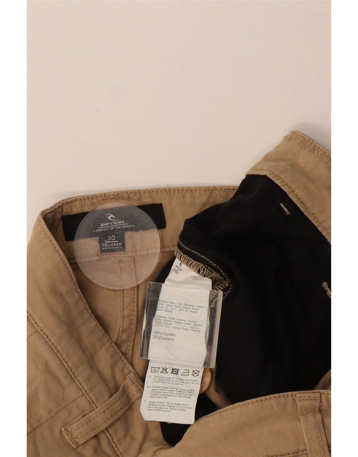 Rip Curl Maßgeschneiderte Chino-Shorts für Herren, W30, mittelbeige Baumwolle