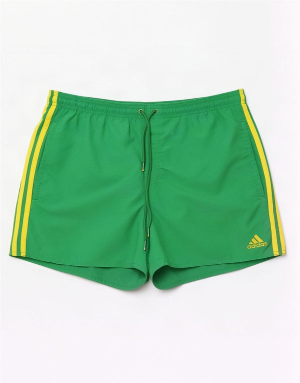 Adidas Herren Sportshorts Großes grünes Nylon
