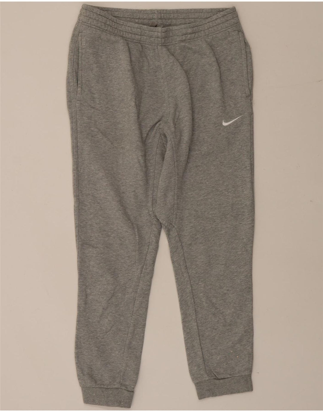 Nike Herren-Trainingshose, Jogginghose, mittelgraue Baumwolle
