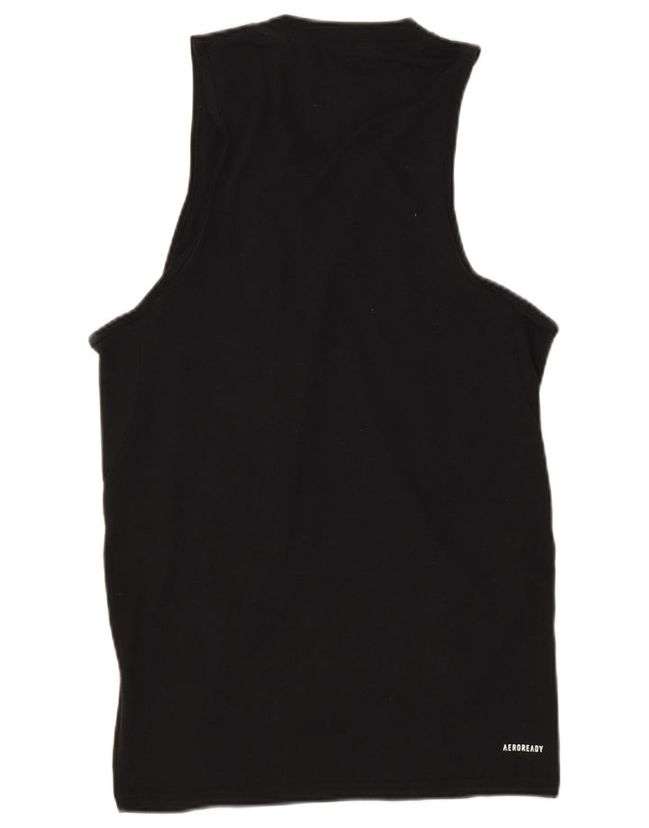 Adidas Herren Aeroready Weste Top Small Schwarz Polyester