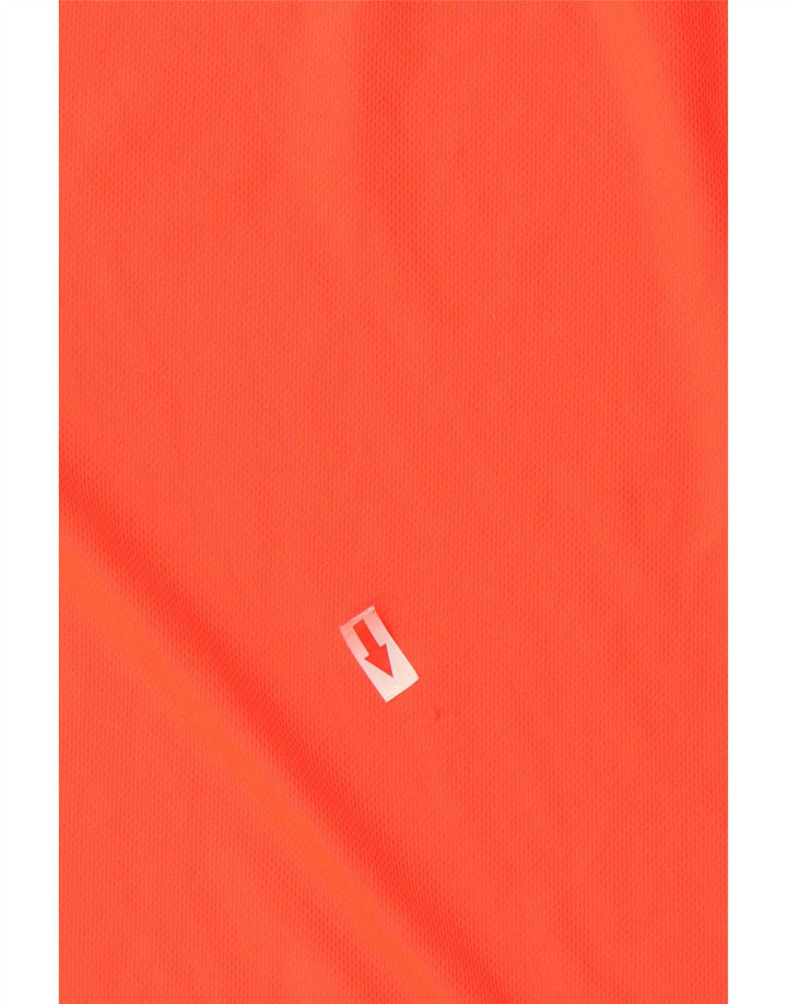 ADIDAS Herren T-Shirt Top Large Rot Polyester