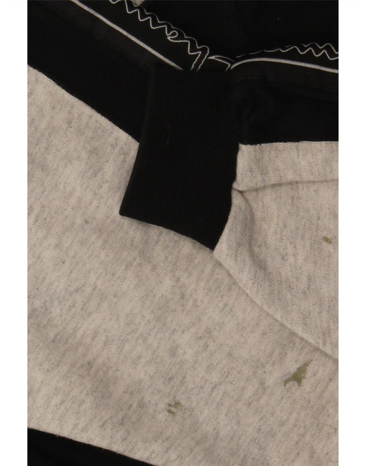 Champion Sweatshirt-Pullover mit Grafik für Jungen, 9–10 Jahre, Mittelschwarz, Farbblock