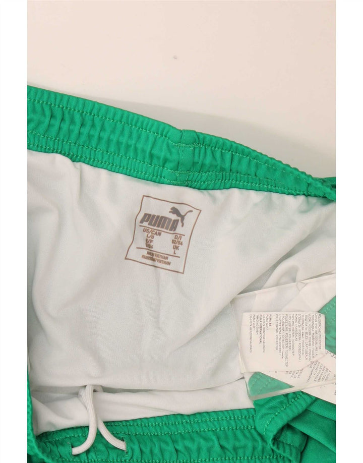 Puma Herren-Sportshorts, groß, grünes Polyester