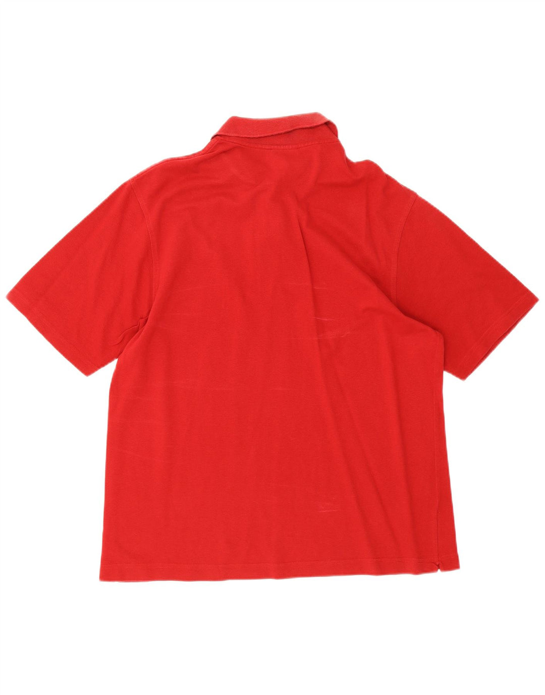 Lacoste Herren-Poloshirt, Größe 5, große rote Baumwolle