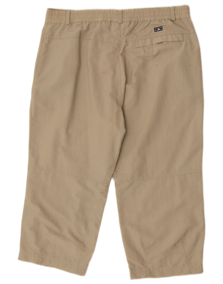 Adidas Herren Wander-Caprihose W32 L20 Khaki Polyamid