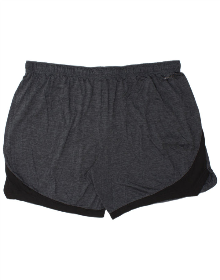 RUSSELL ATHLETIC Herren Dri-Power Sportshorts 3XL Marineblau Farbblock