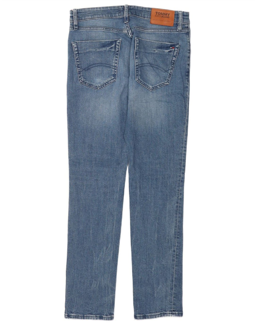 Tommy Hilfiger Herren Stanton Slim Jeans W30 L32 Blaue Baumwolle