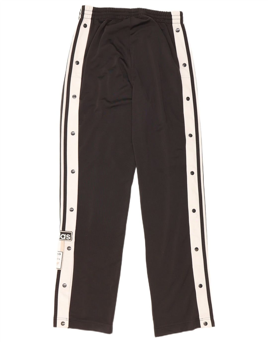 ADIDAS Damen-Trainingshose mit Grafik, UK 10, Größe S, Schwarz, Farbblock