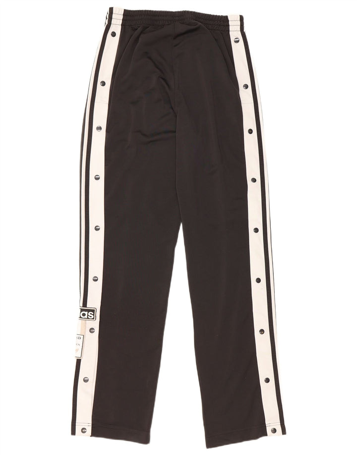 ADIDAS Damen-Trainingshose mit Grafik, UK 10, Größe S, Schwarz, Farbblock