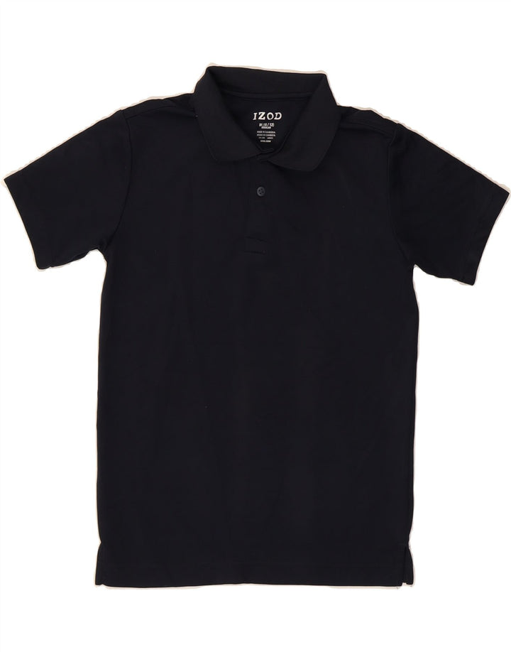IZOD Boys Regular Polo Shirt 10-11 Years Medium Navy Blue Vintage Izod and Second-Hand Izod from Messina Hembry 