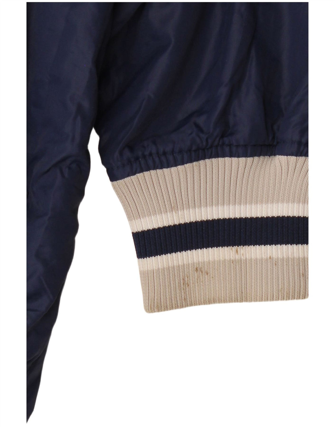 RUSSELL ATHLETIC Herren Anorakjacke UK 36 Small Marineblau Farbblock