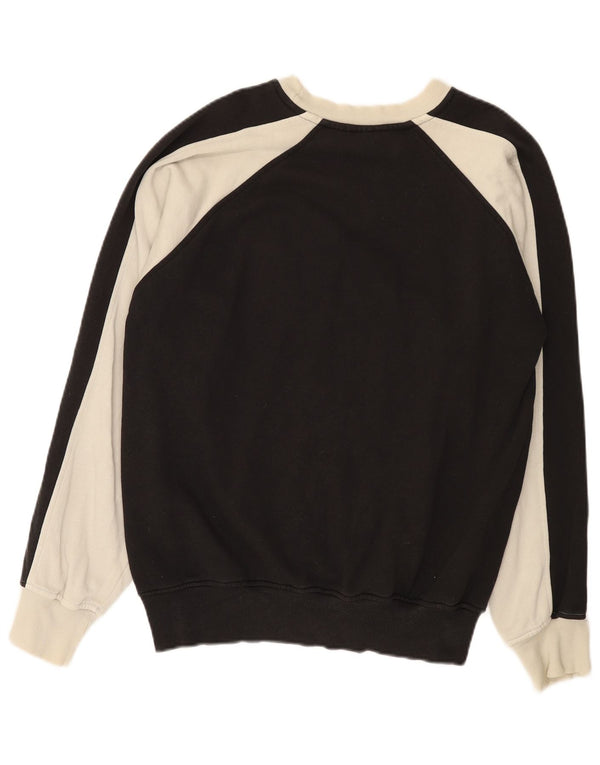 Puma Herren-Sweatshirt mit Grafik, Größe S, Schwarz, Farbblock