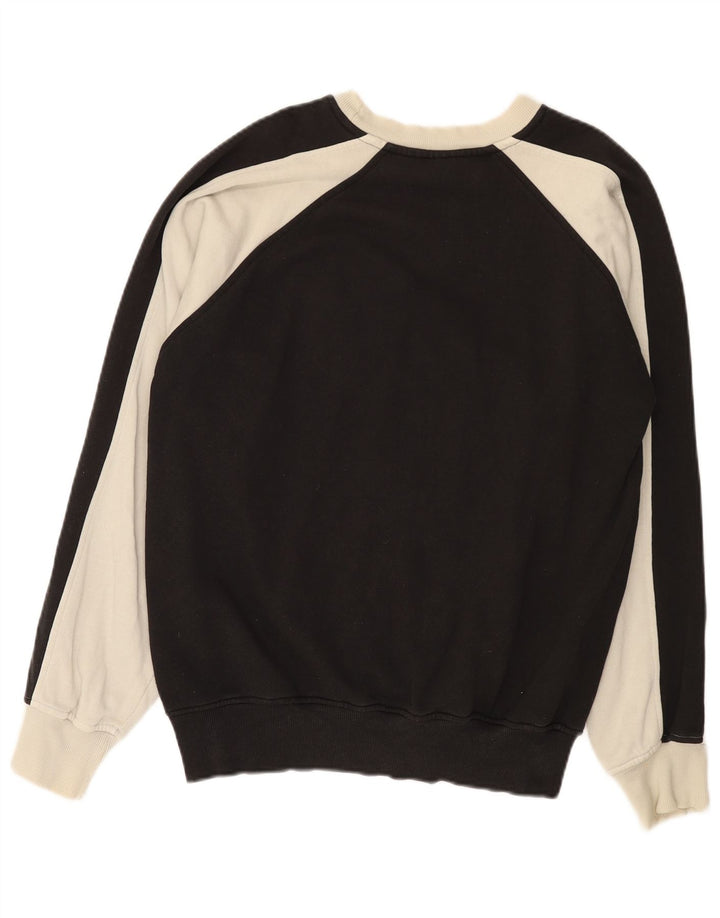 Puma Herren-Sweatshirt mit Grafik, Größe S, Schwarz, Farbblock