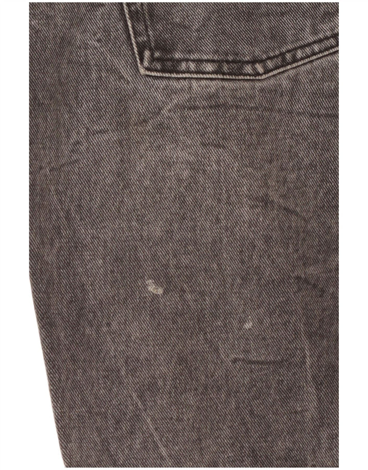 Superdry Herren Straight Jeans W32 L28 Graue Baumwolle