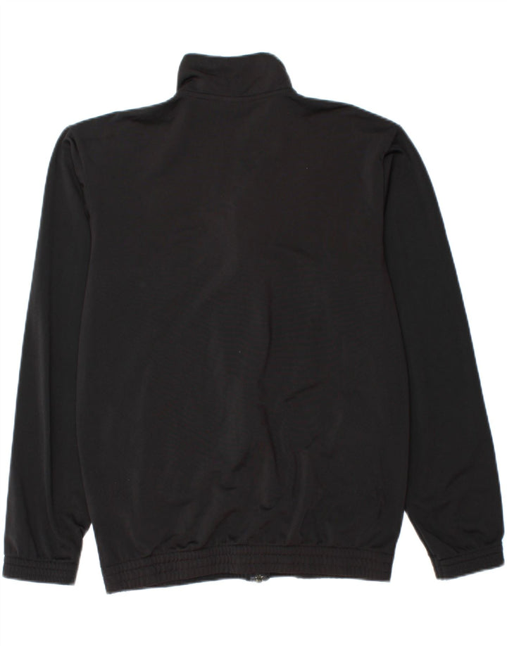 Adidas Jungen Trainingsanzug Top Jacke 13-14 Jahre Schwarz Polyester