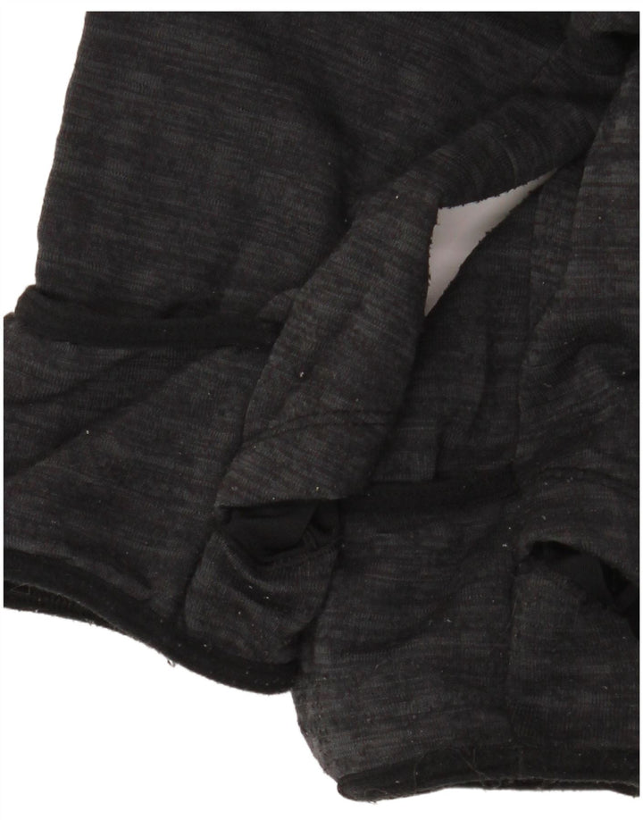 Nike Herren-Trainingsanzug-Oberteil, Jacke, klein, schwarz geflecktes Polyester