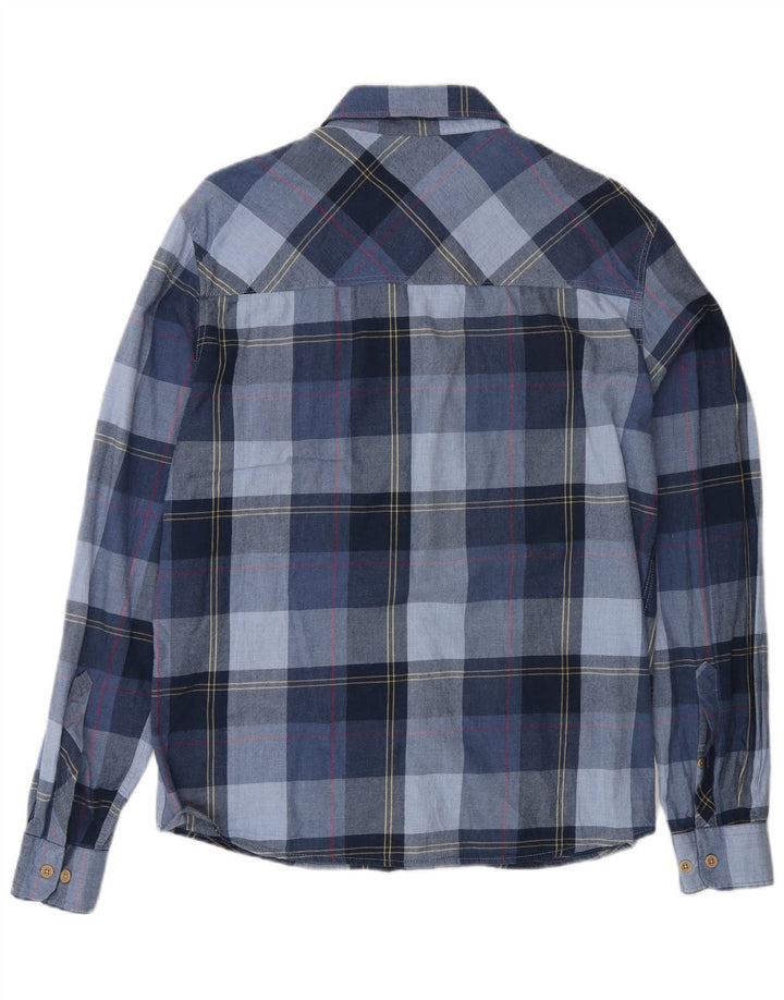MONTURA Flanellhemd für Herren, mittelgroß, marineblau kariert