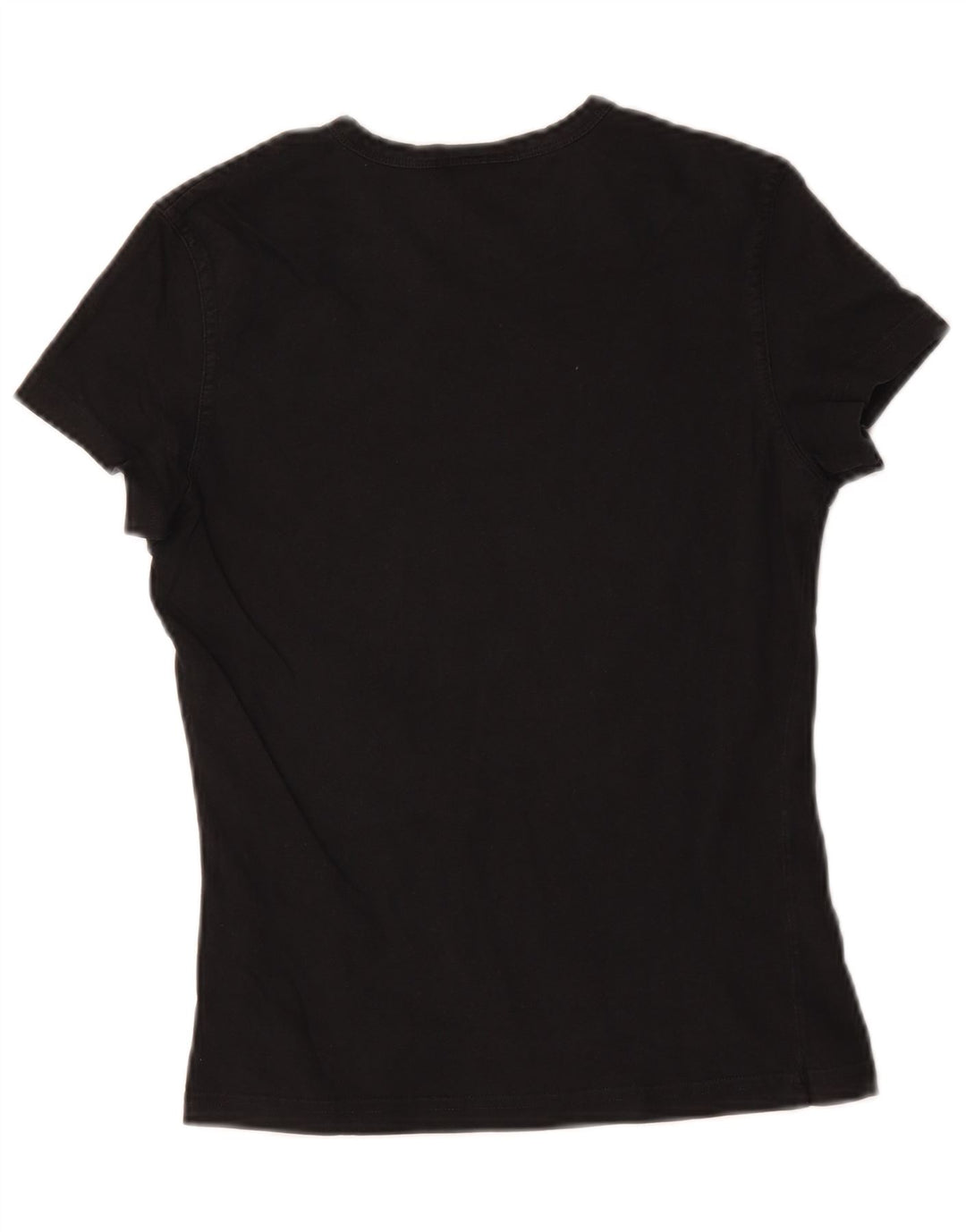 Reebok Damen T-Shirt Top UK 12 Medium Schwarz