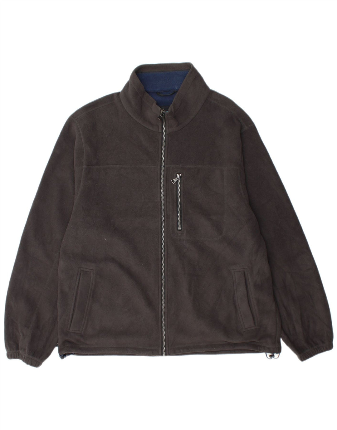 Marks & Spencer Herren Fleecejacke UK 42 XL Marineblau Polyester