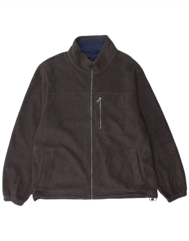 Marks & Spencer Herren Fleecejacke UK 42 XL Marineblau Polyester