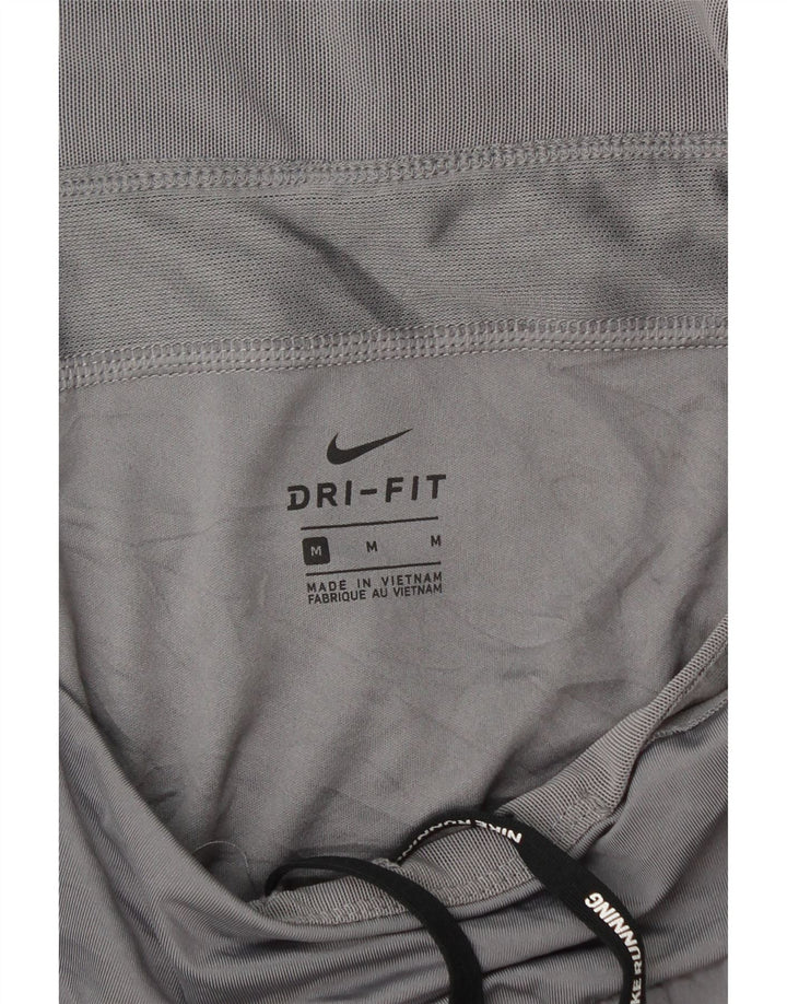 NIKE Womens Dri Fit Sport Shorts UK 12 Medium  Grey Vintage Nike and Second-Hand Nike from Messina Hembry 