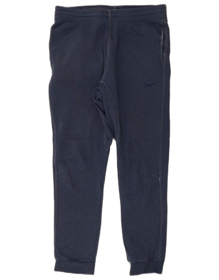 Nike Herren-Trainingshose, Jogginghose, groß, marineblau, Baumwolle