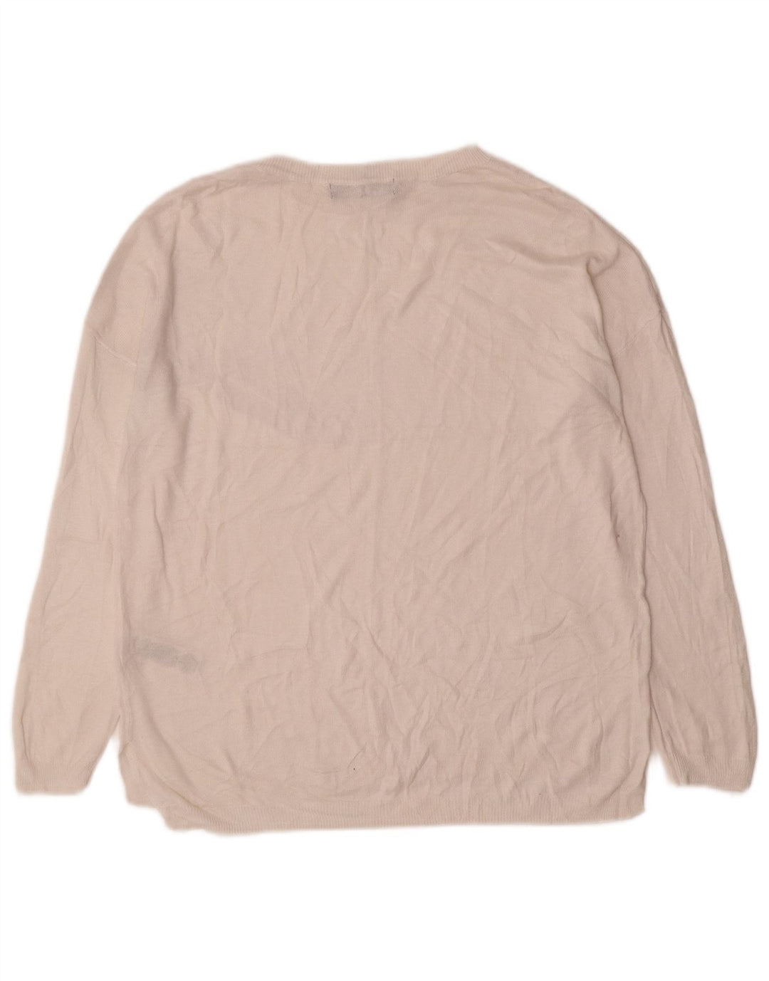 Marks & Spencer Damen-Pullover mit U-Boot-Ausschnitt, Gr. 14, Mittel, gebrochenes Weiß