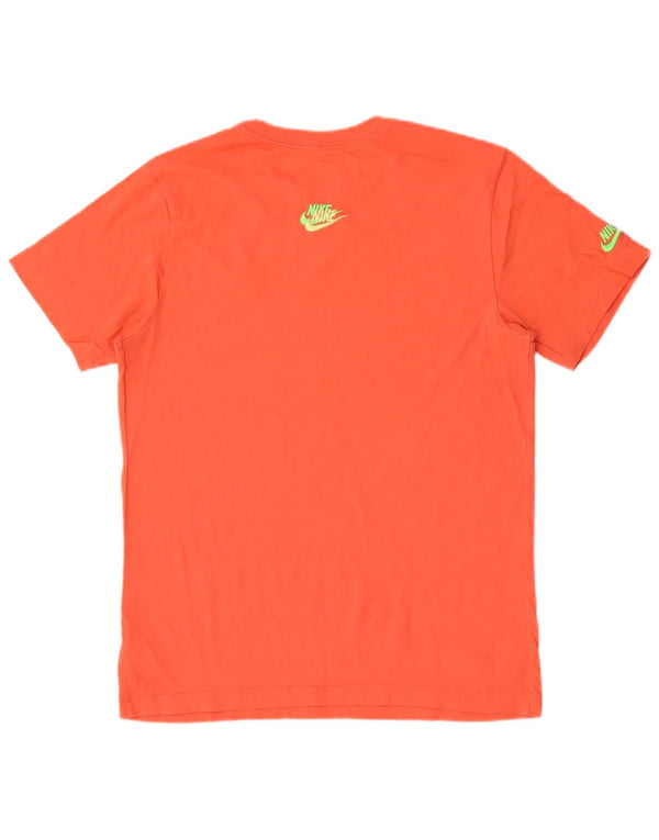 Nike Mens Graphic T-Shirt Top Small Pink Cotton Sports