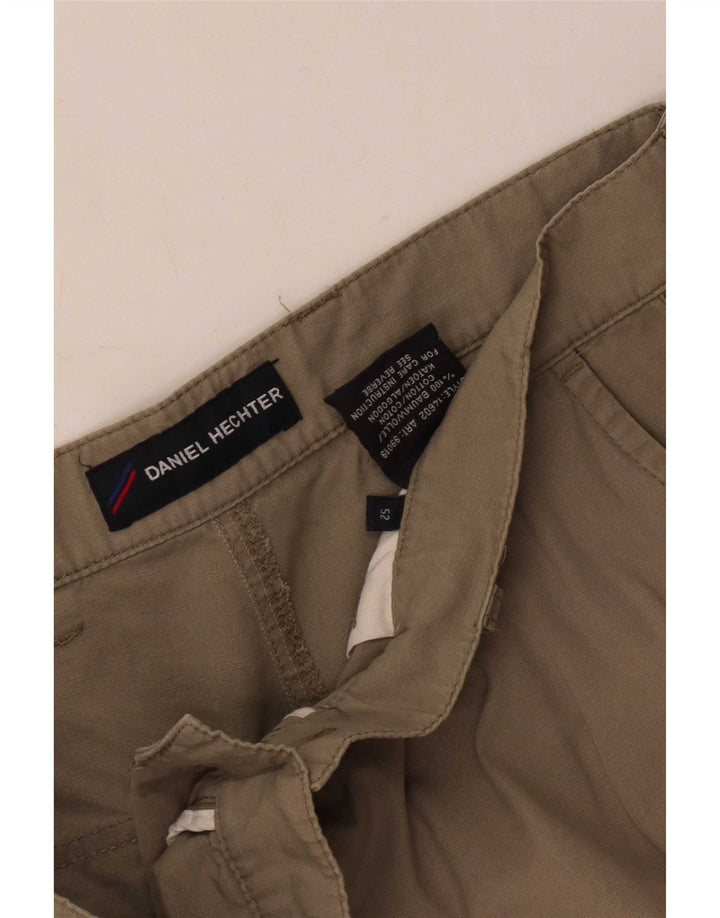 Daniel Hechter Herren Cargo Shorts EU 52 XL W34 Beige Baumwolle