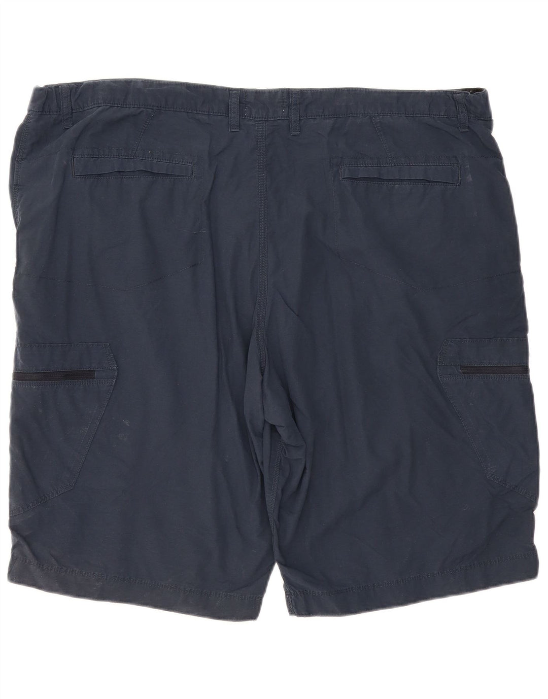 Marks & Spencer Herren Cargoshorts W44 2XL Marineblau Baumwolle