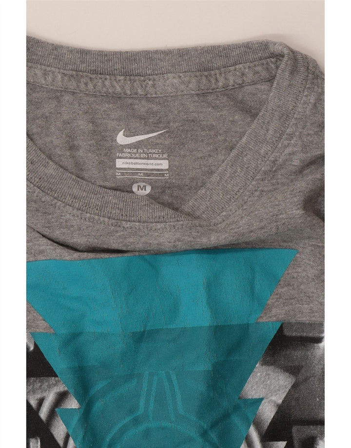 NIKE Herren-T-Shirt mit Grafik, Mittelgrau