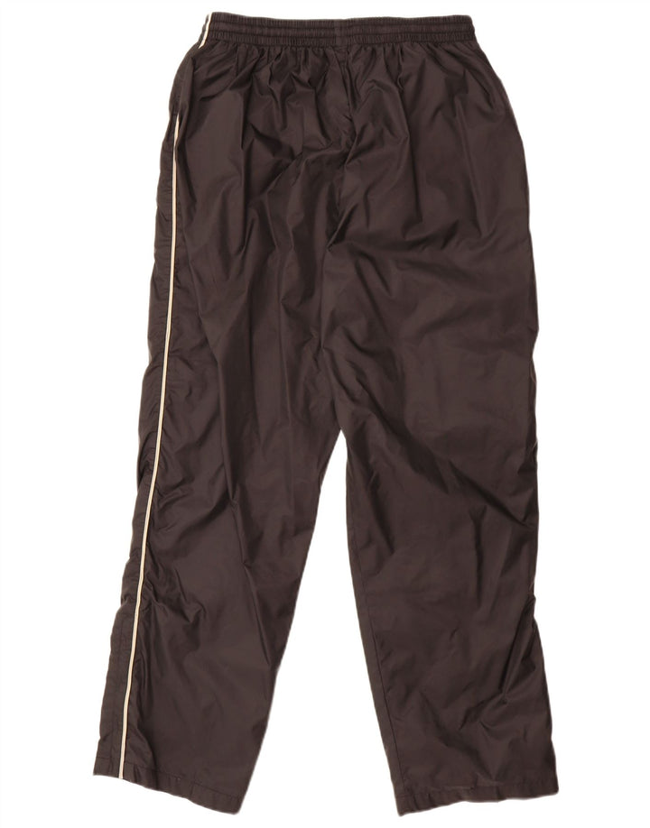 Admiral Herren-Trainingshose, groß, aus schwarzem Nylon