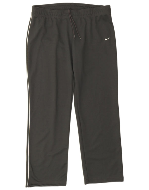 Nike Damen-Trainingshose UK 20/22 XL Graues Polyester