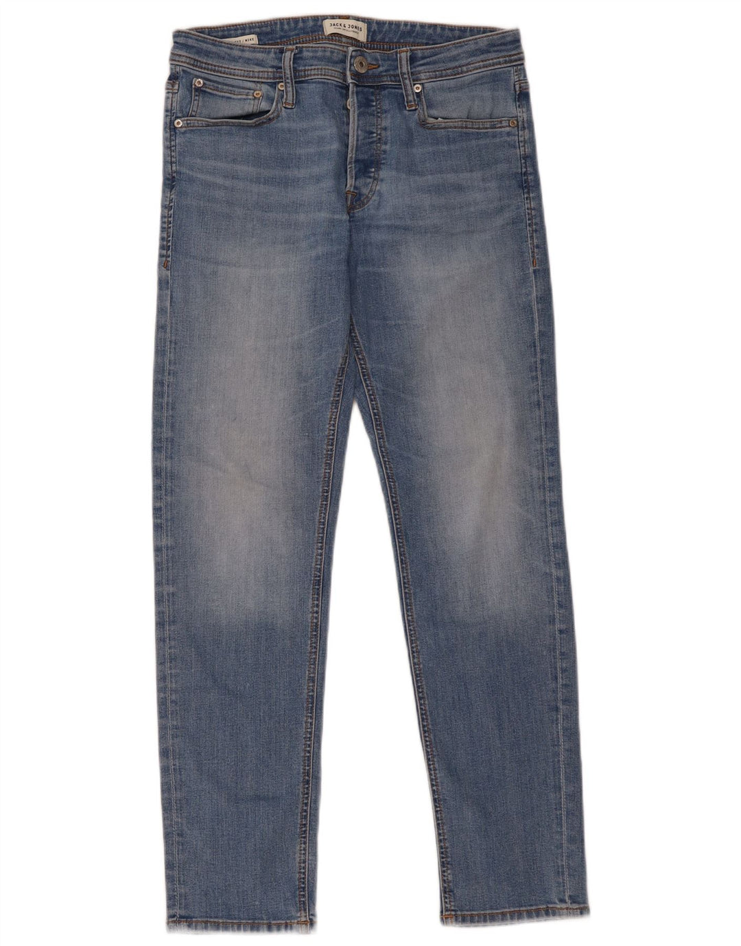 Jack & Jones Herren Mike Slim Jeans W30 L32 Blau
