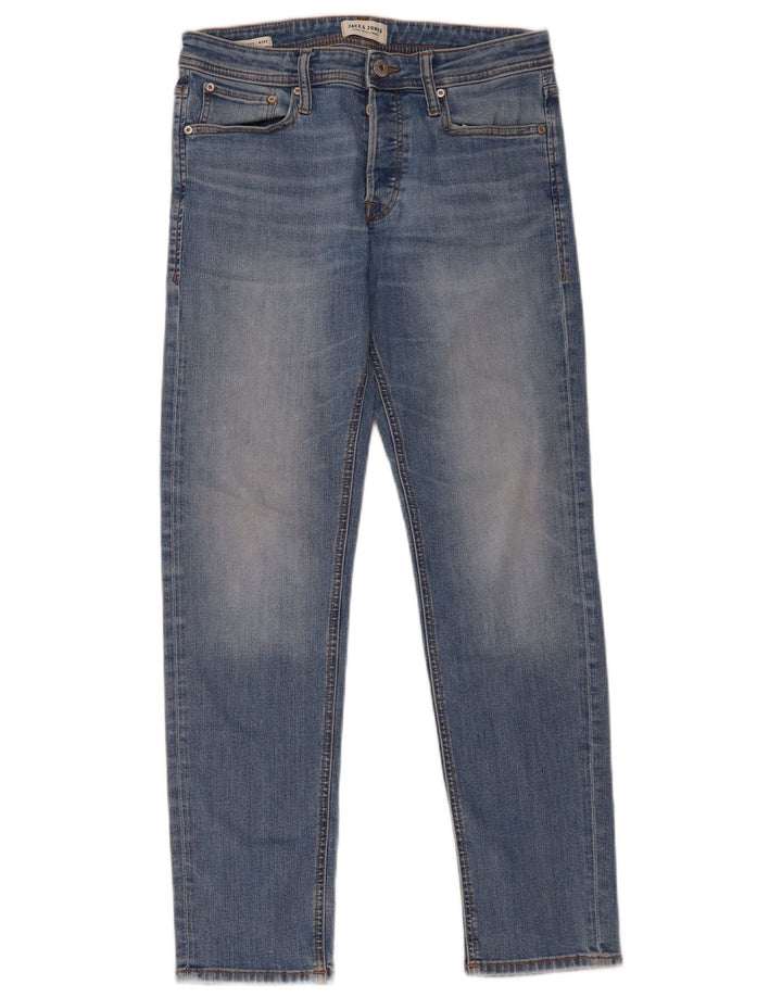 Jack & Jones Herren Mike Slim Jeans W30 L32 Blau