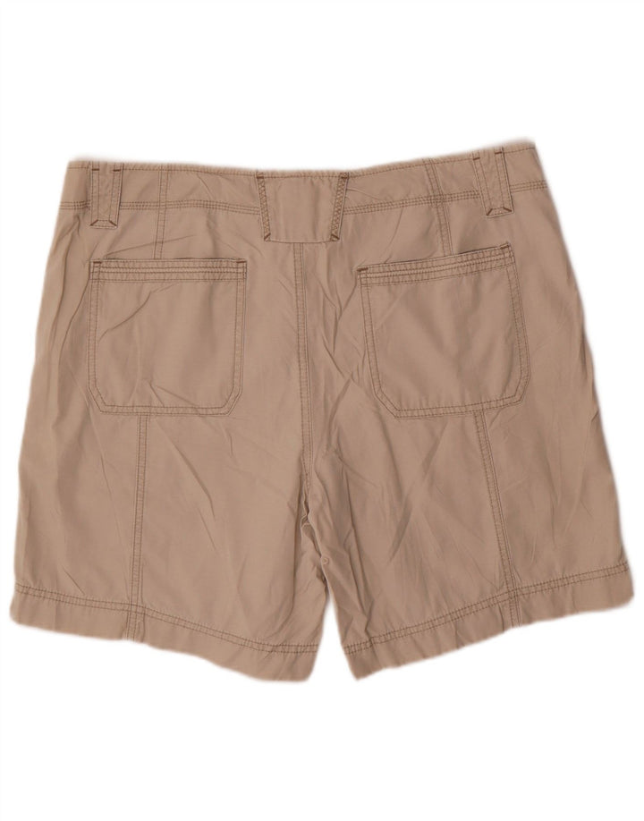 EDDIE BAUER Damen Chinoshorts US 16 2XL W38 Beige Baumwolle