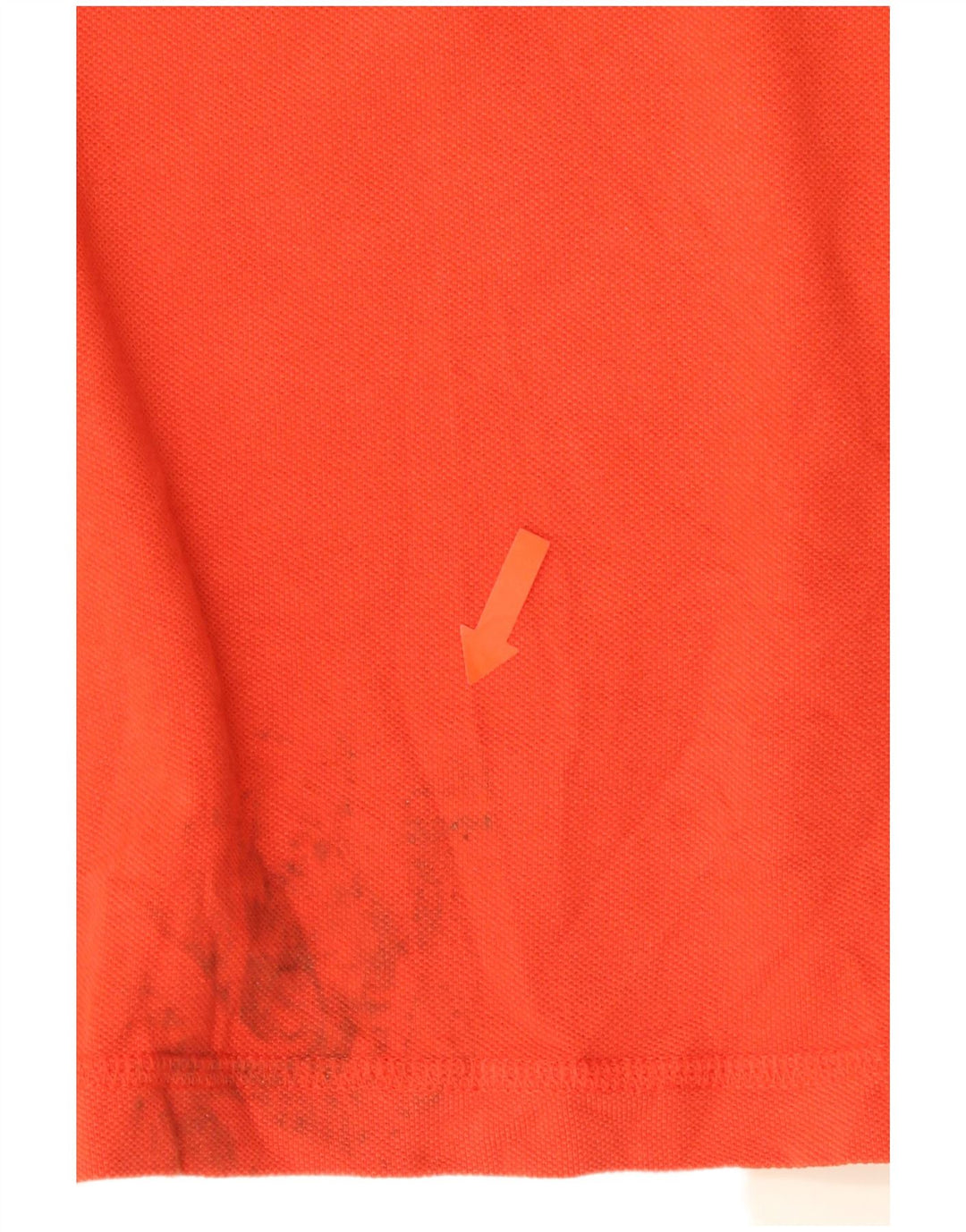 DKNY Herren-Poloshirt mit Grafik, 2XL, Orange, Baumwolle