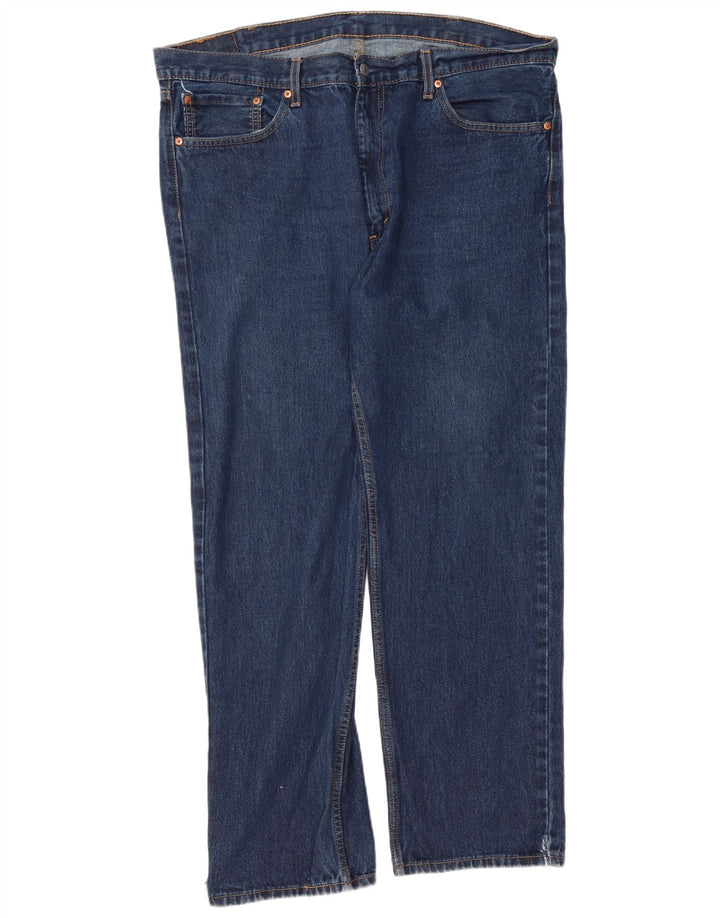 Levi's Herren 505 Straight Jeans W40 L30 Marineblau Baumwolle