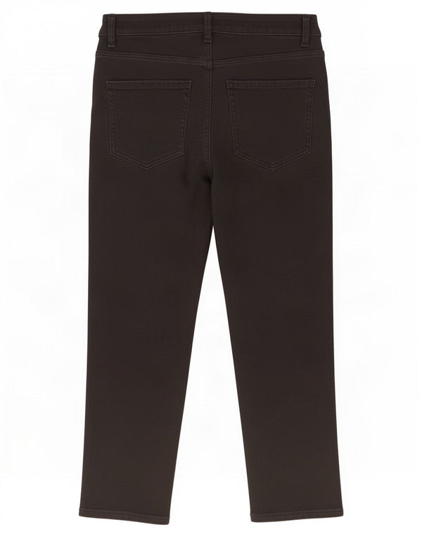 Marks & Spencer Damen Capri Skinny Jeans UK 12 Medium W30 L21 Schwarze Baumwolle