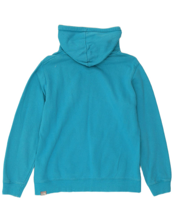 THE NORTH FACE Damen-Kapuzenpullover mit Grafik, UK 16, Größe L, Blau, Baumwolle