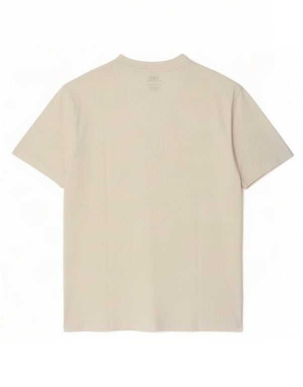 Polo Ralph Lauren Herren-T-Shirt-Oberteil aus mittelweißer Baumwolle