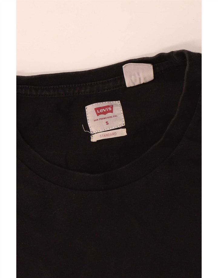 Levi's Herren-T-Shirt mit Standard-Passform, Größe S, Schwarz, Baumwolle
