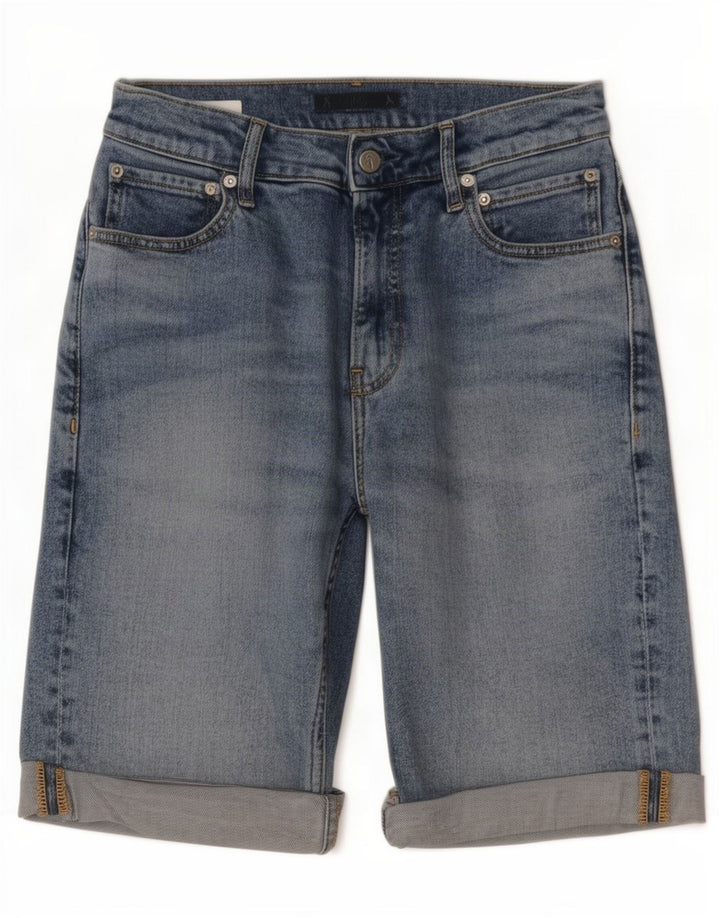 Calvin Klein Herren Jeansshorts W28 Small Blaue Baumwolle