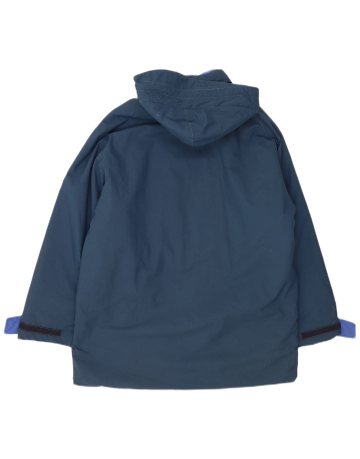Murphy & Nye Herren-Sherpa-Parka mit Kapuze, Gr. 38, mittelmarineblau