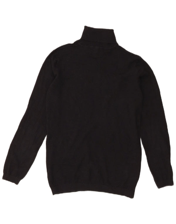Zara Rollkragenpullover für Mädchen, 13–14 Jahre, schwarze Baumwolle
