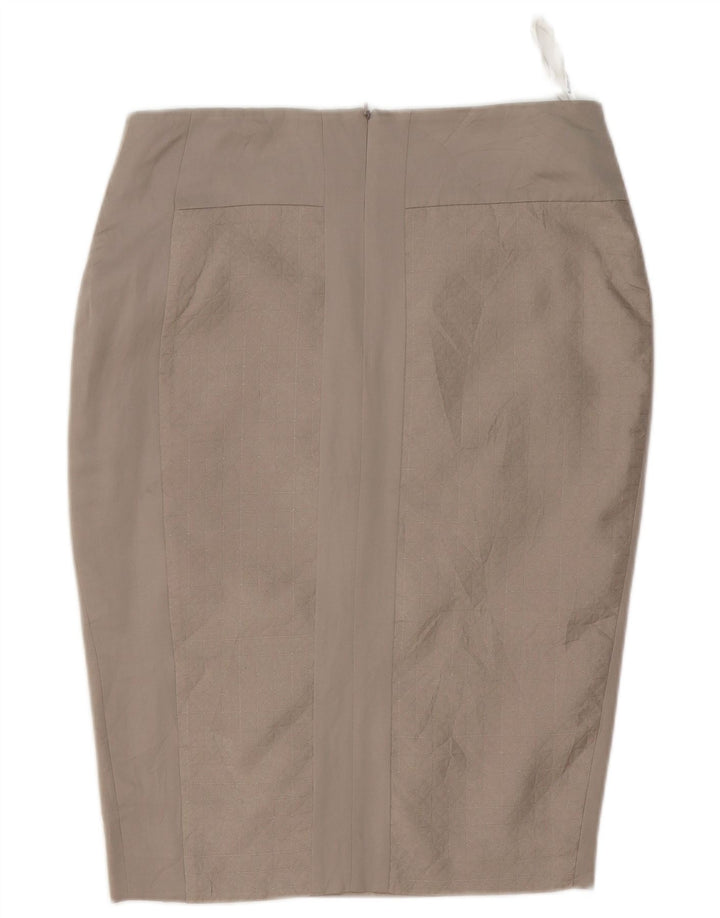 Marks & Spencer Damen Autograph Bleistiftrock UK 12 Medium W32 Grau