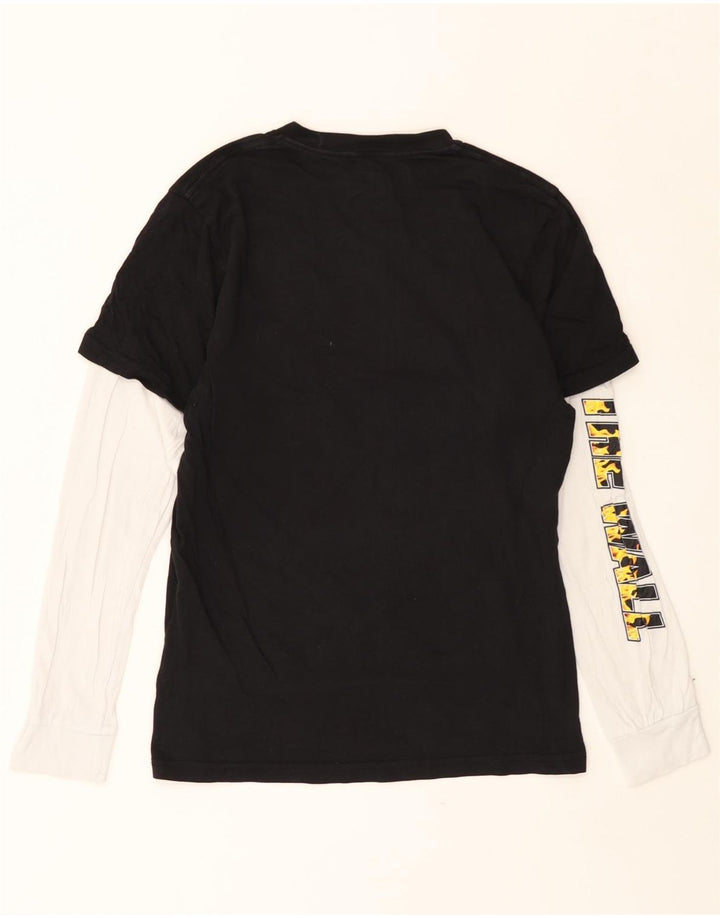 VANS Langarmshirt mit Grafik für Jungen, 13–14 Jahre, XL, Schwarz, Farbblock